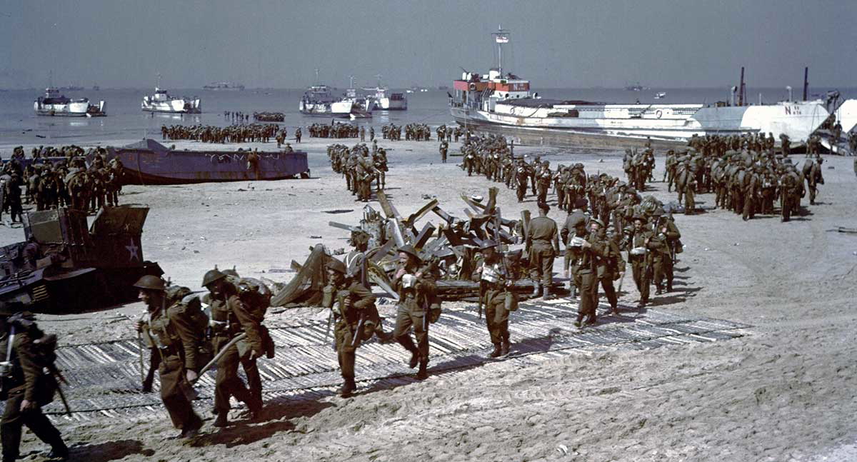 D Day Canadian Soldiers 1944