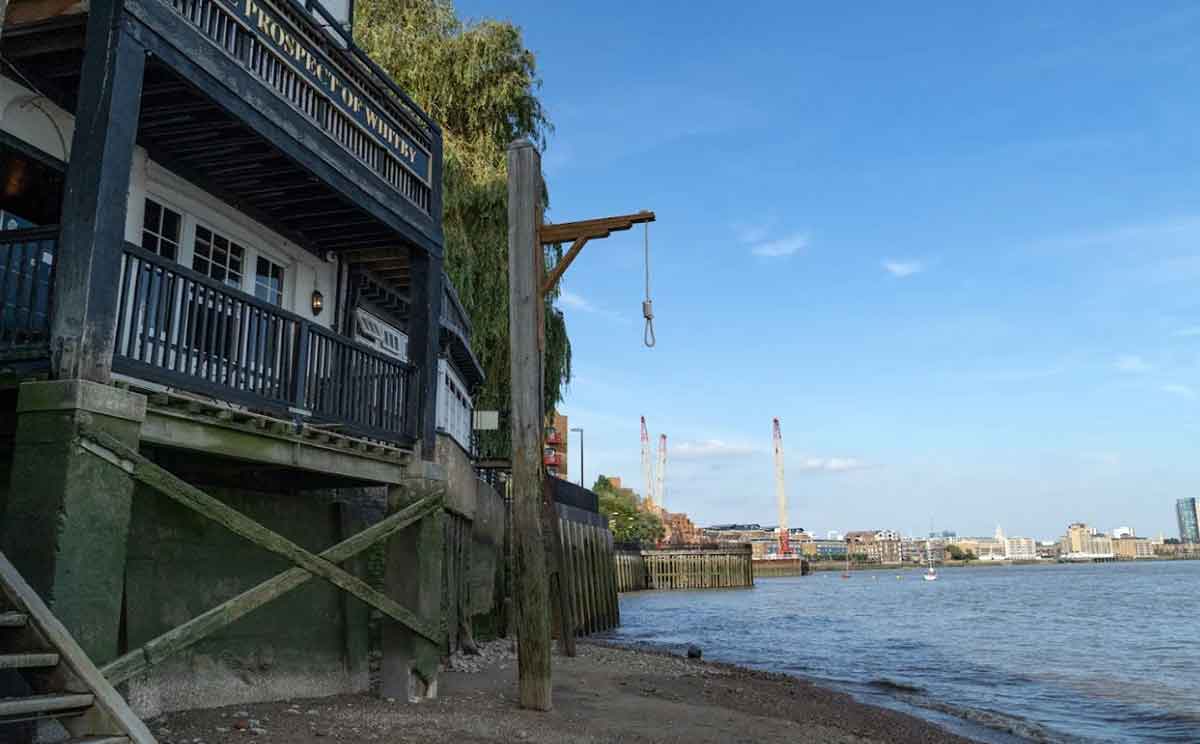 Execution docks Prospect Whitby