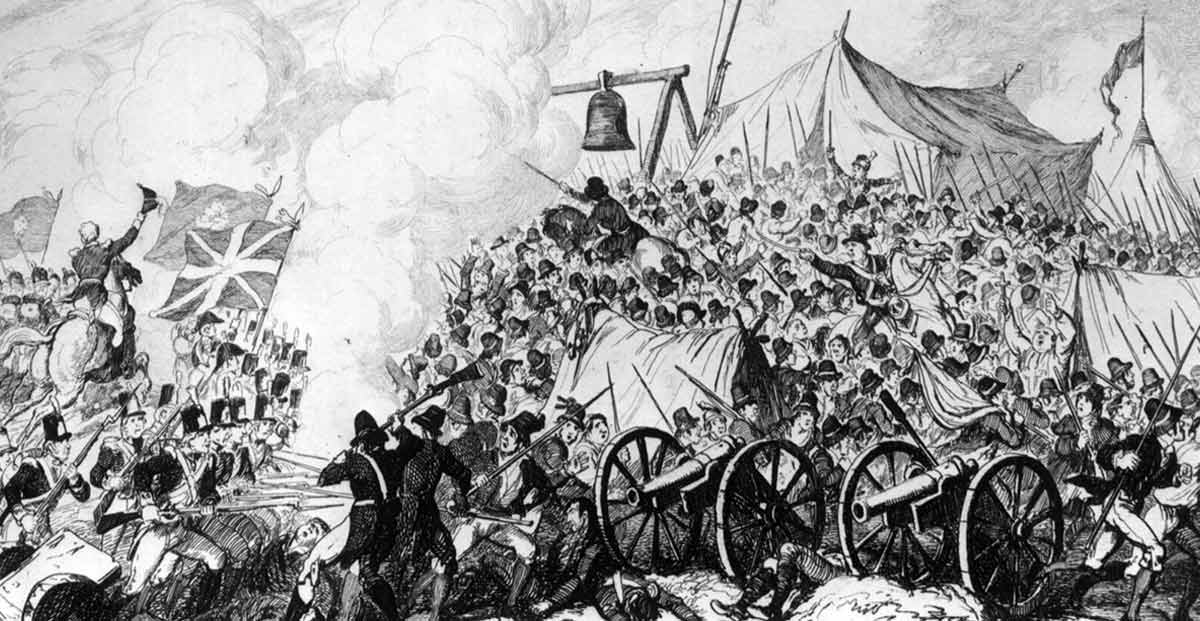 Irishmen British troops 1798