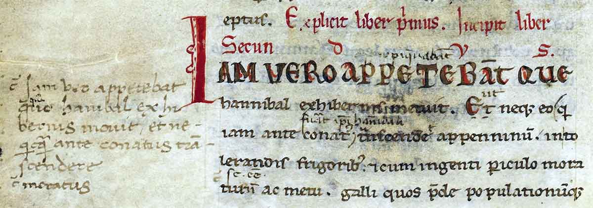 Livy Manuscript Petrarch