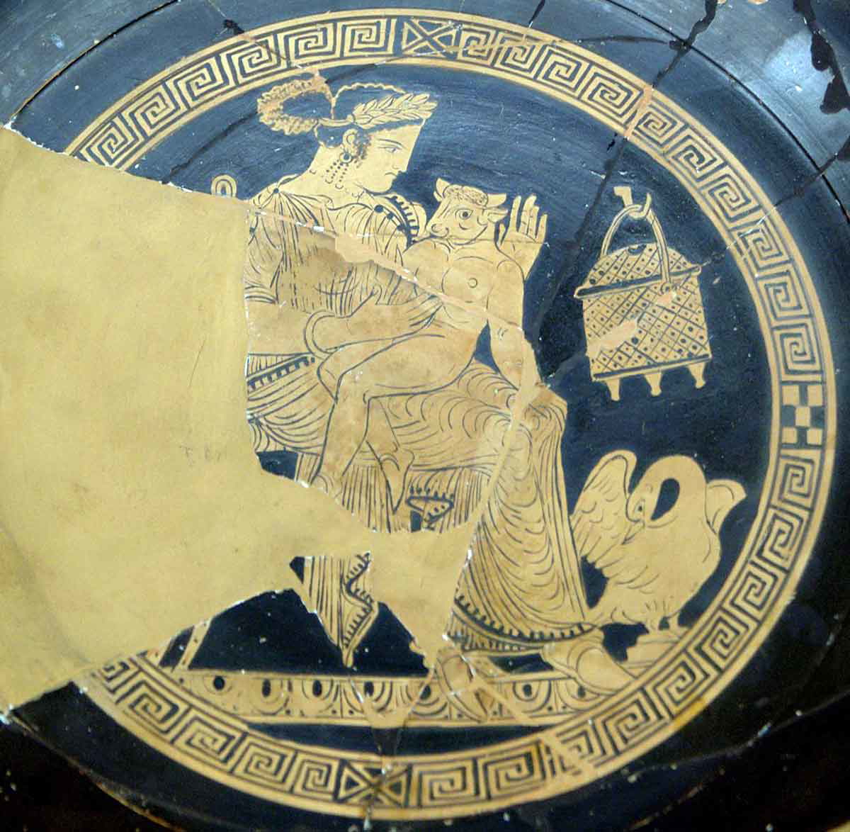 Pasiphae Minotaur Kylix