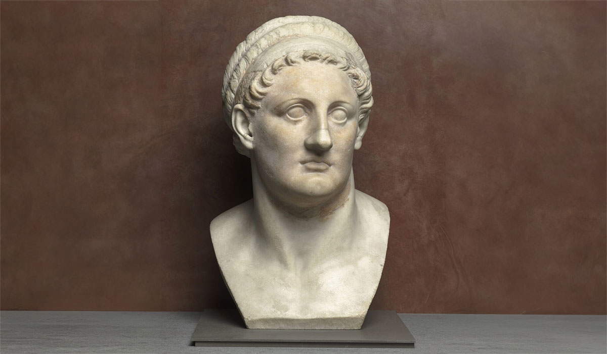 Ptolemy Soter Bust 3rd Century BCE Louvre