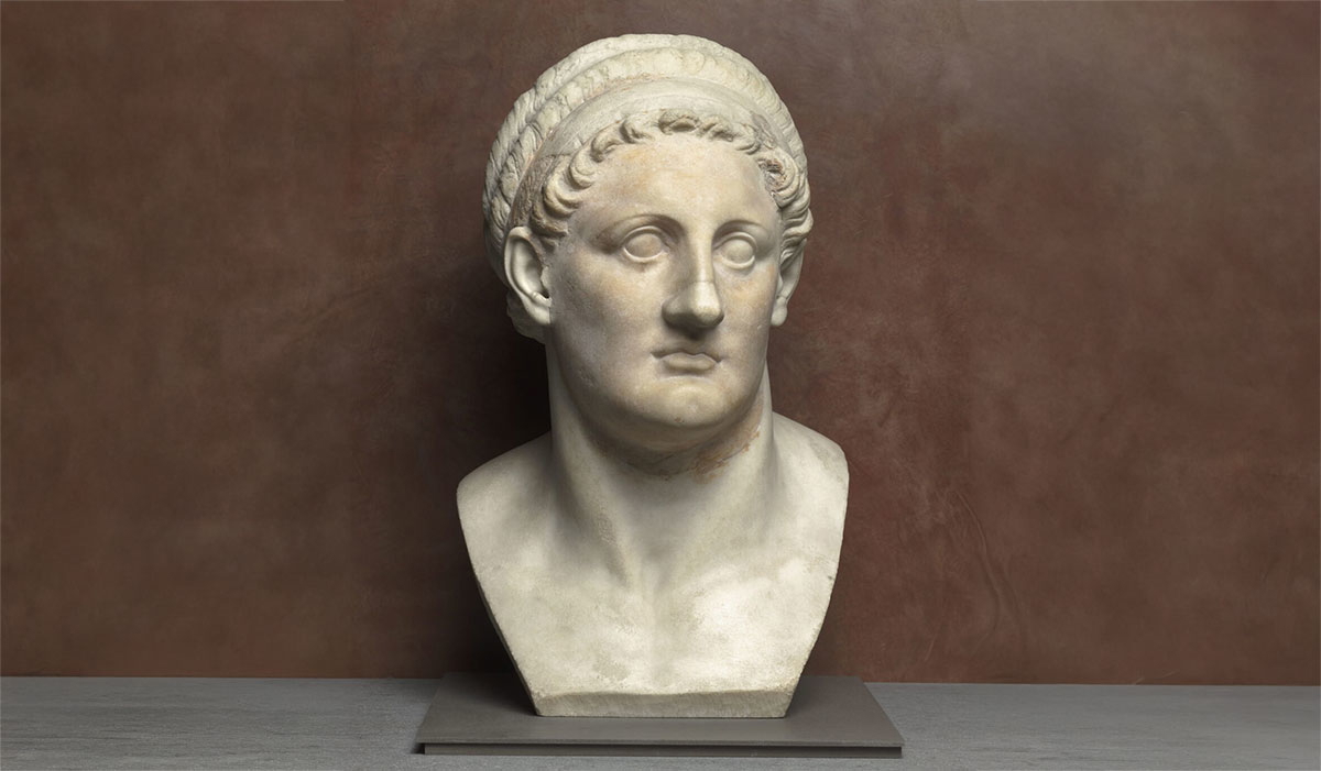 Ptolemy Soter Bust 3rd Century BCE Louvre
