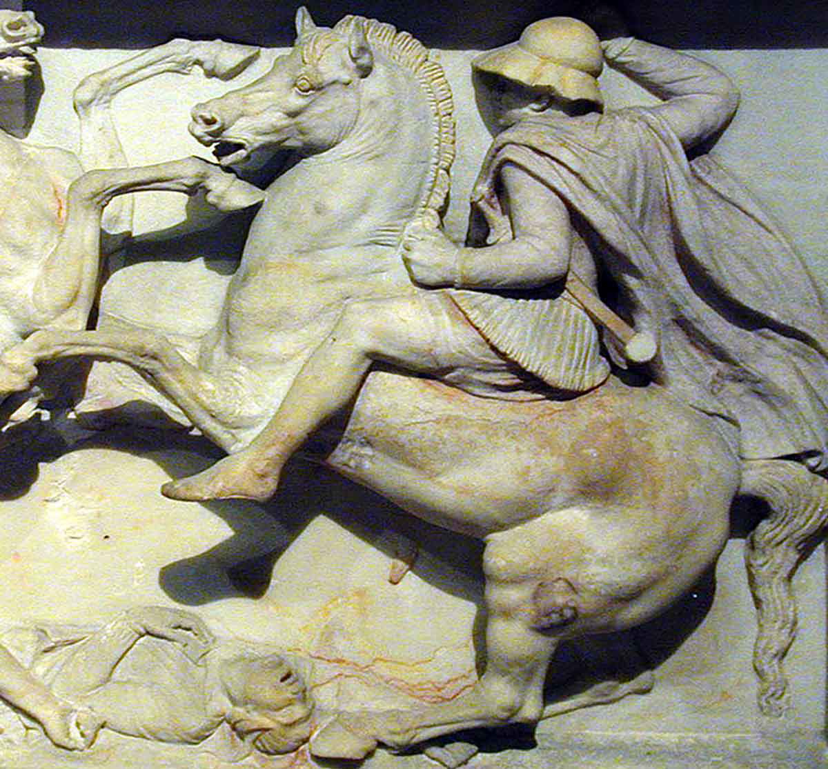 Thessalian cavalry Alexander Sarcophagus Istanbul