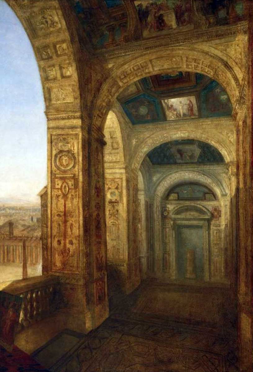 adam and eve loggia turner