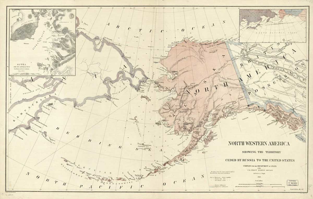 alaska purchased 1867 from russia