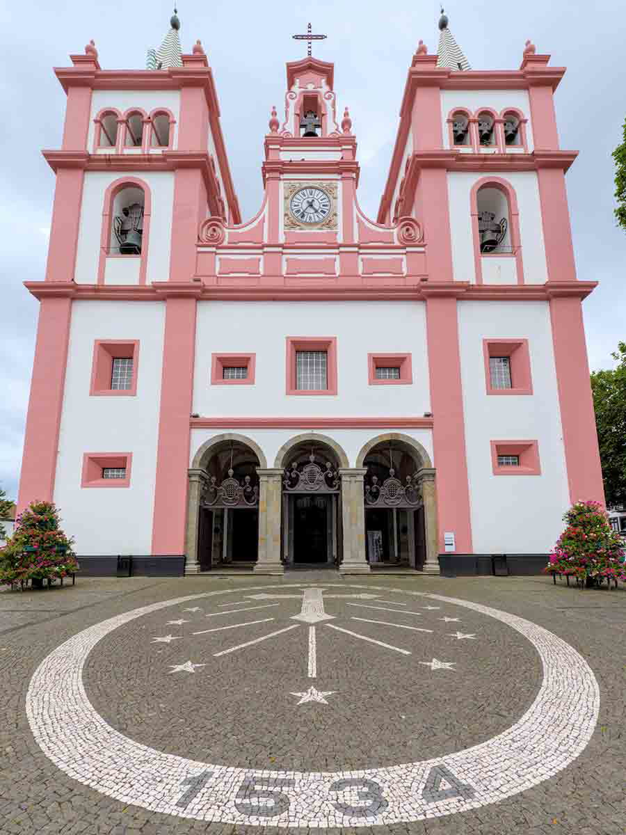 angra cathedral azores