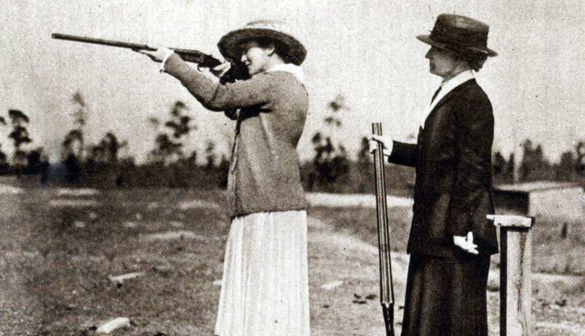 annie giving shooting instruction