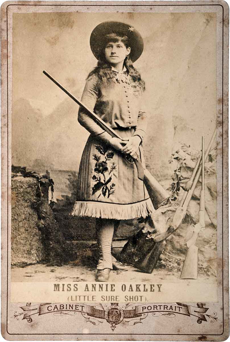 annie oakley cabinet portrait