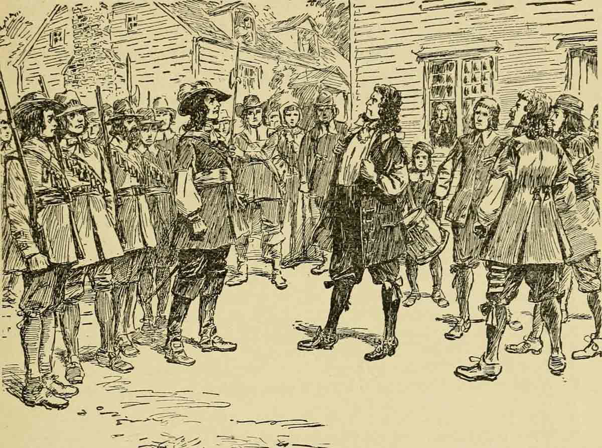 bacon berkely confrontation engraving