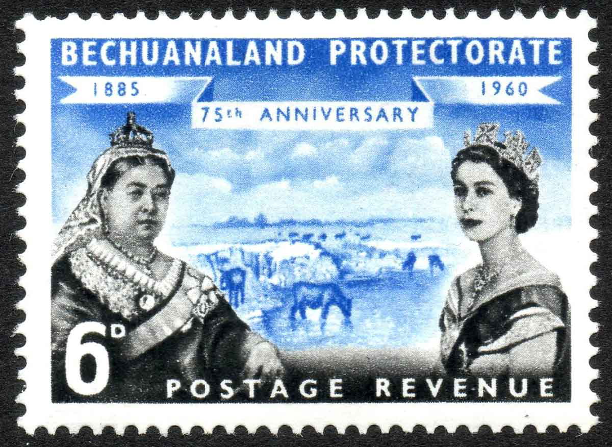 bechuanaland protectorate stamp