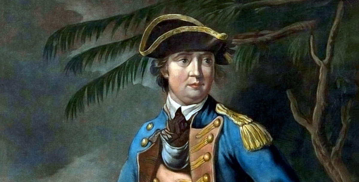 benedict arnold standing portrait