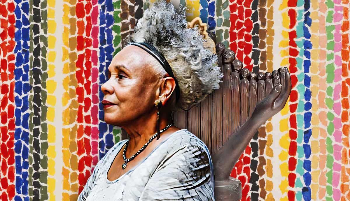 Artist Betye Saar portrait