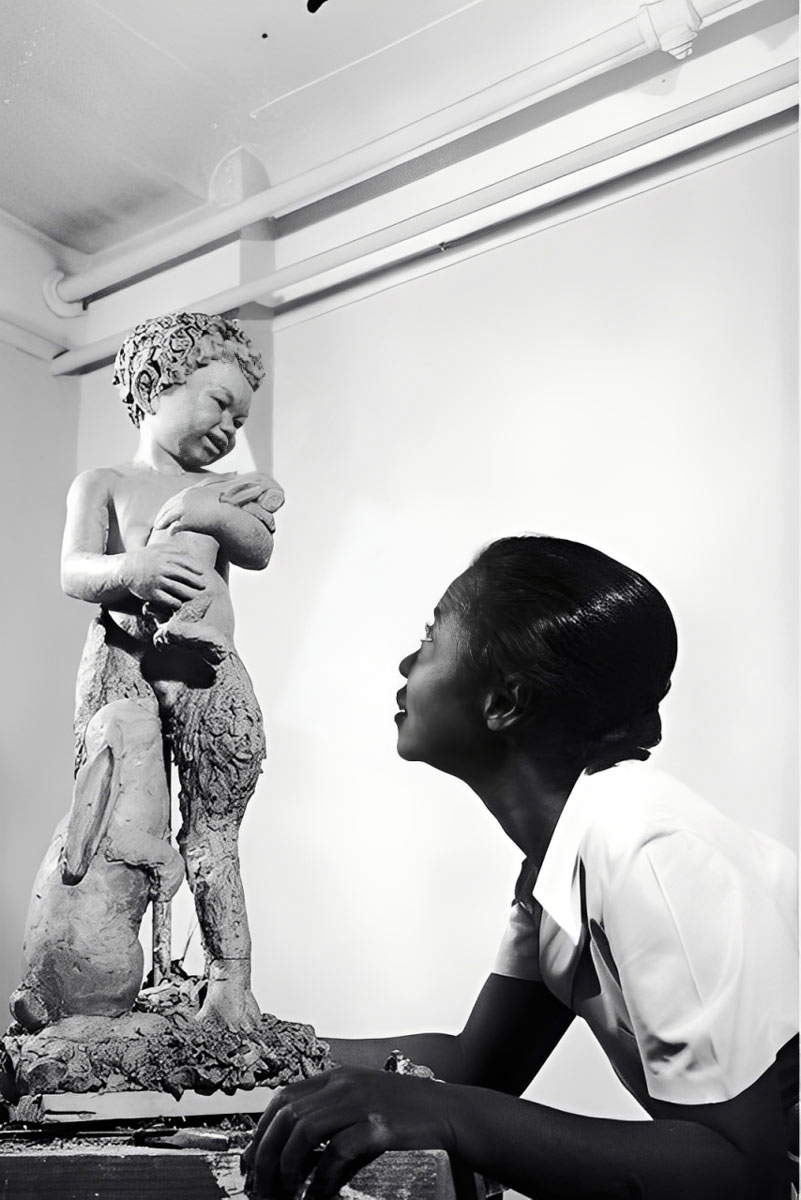 black female artists augusta savage photograph