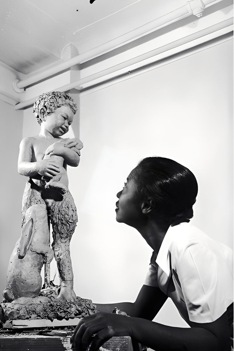 black female artists augusta savage photograph