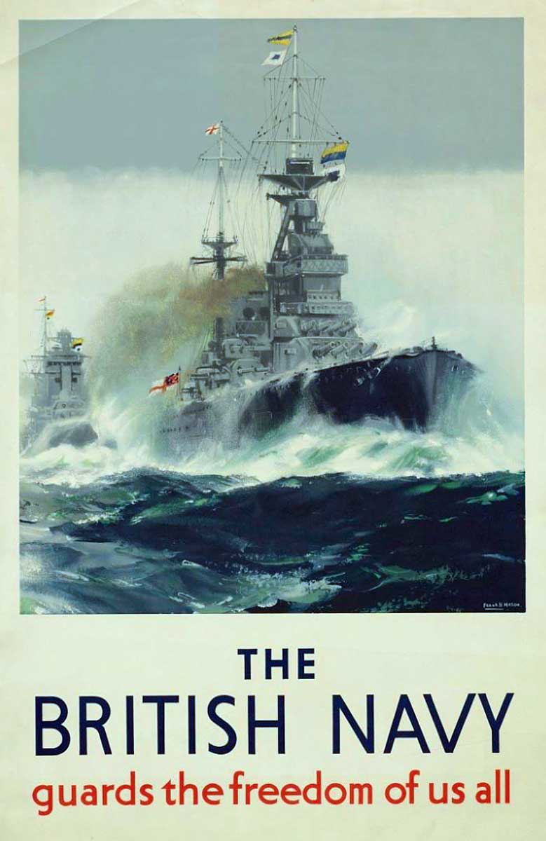 british navy guards freedom