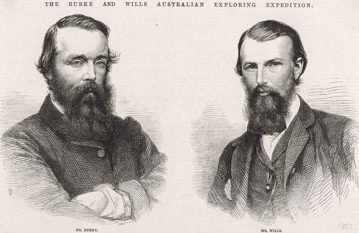 burke wills explorers australia desert expedition