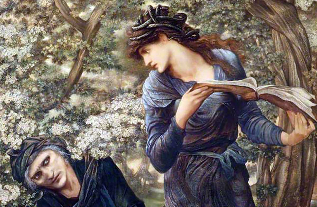 burne jones beguiling merlin