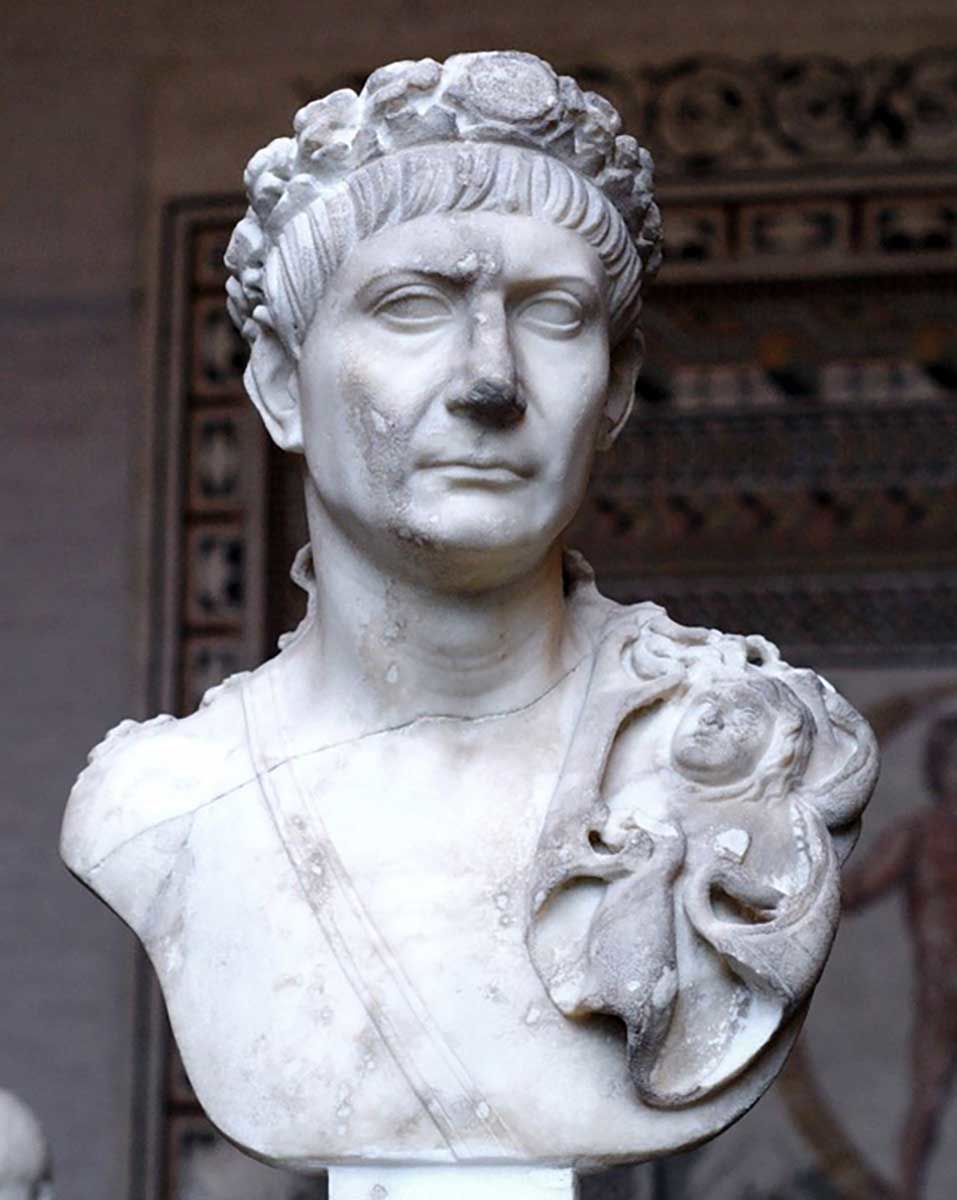 bust trajan glyptotheke