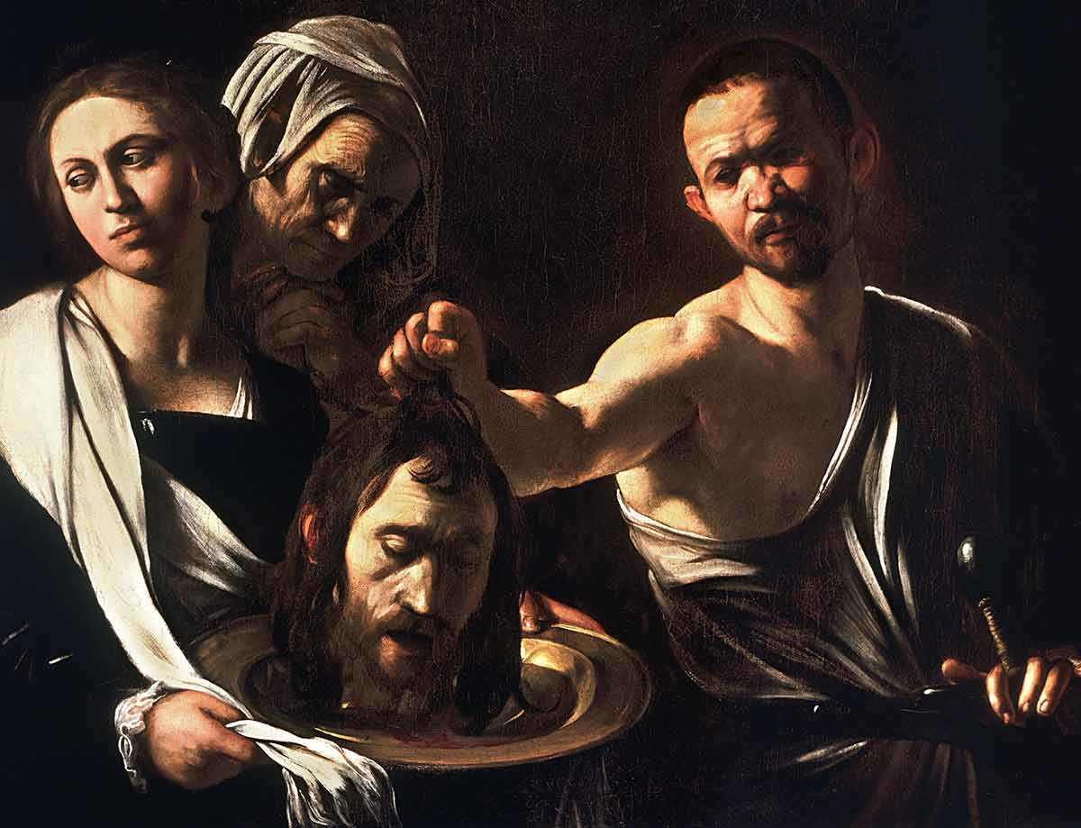 caravaggio salome