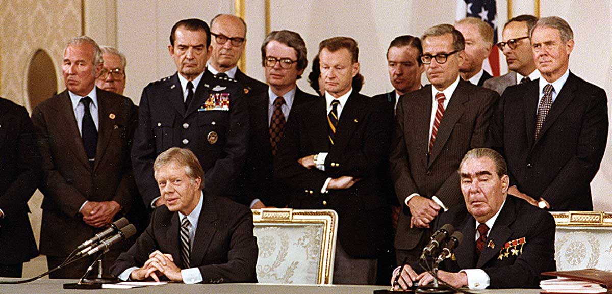 carter brezhnev salt treaty