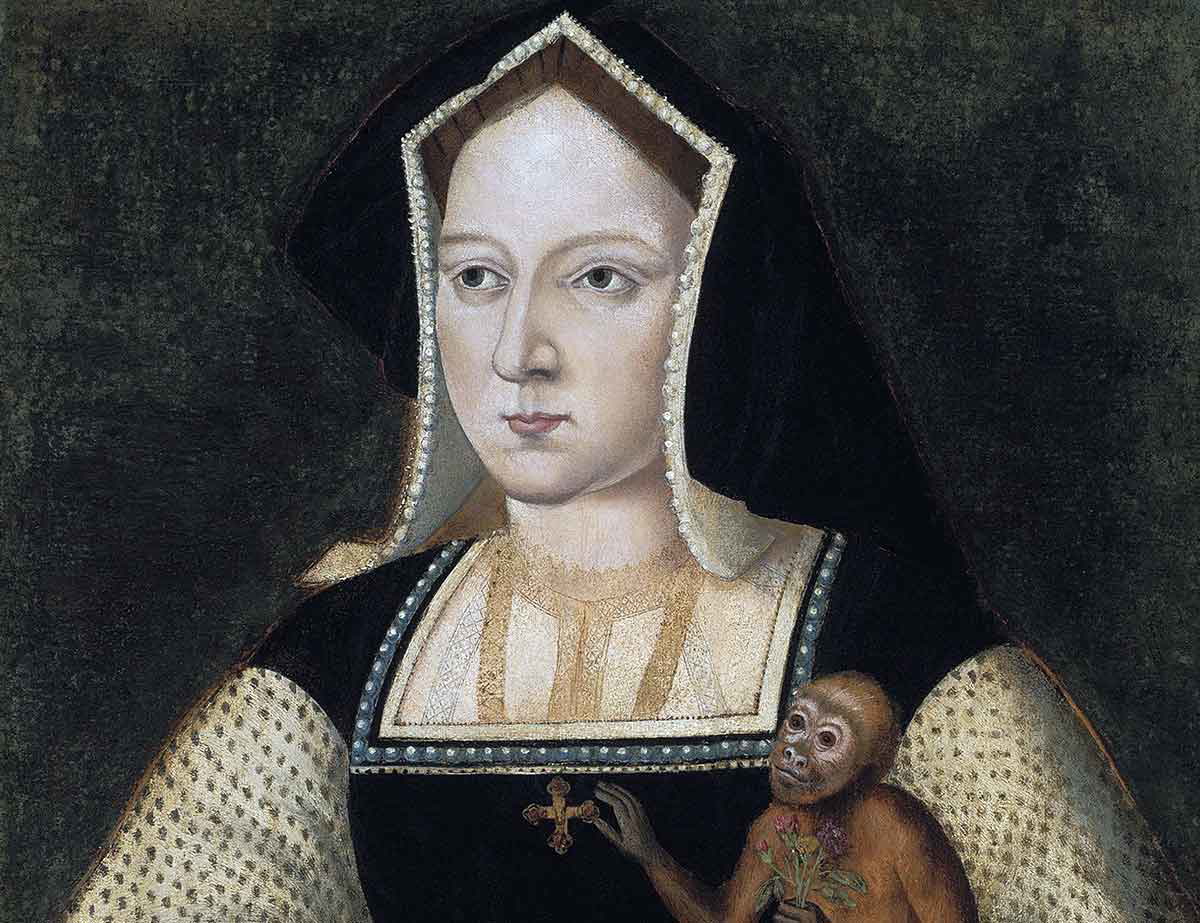 catherine of aragon with monkey