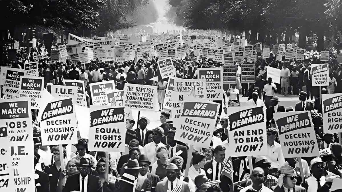 civil rights movement protest photograph