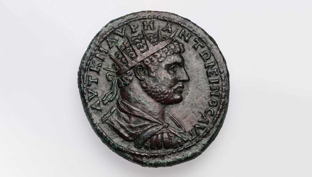 coin caracalla byzantium