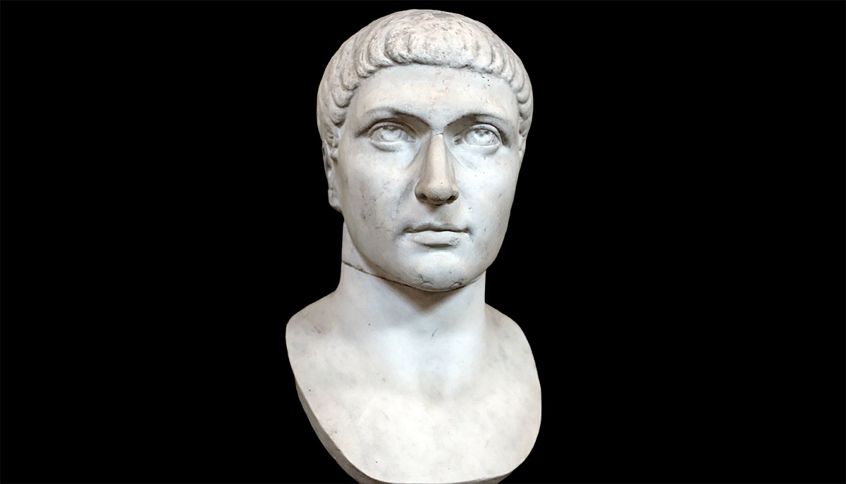 constantine the great bust