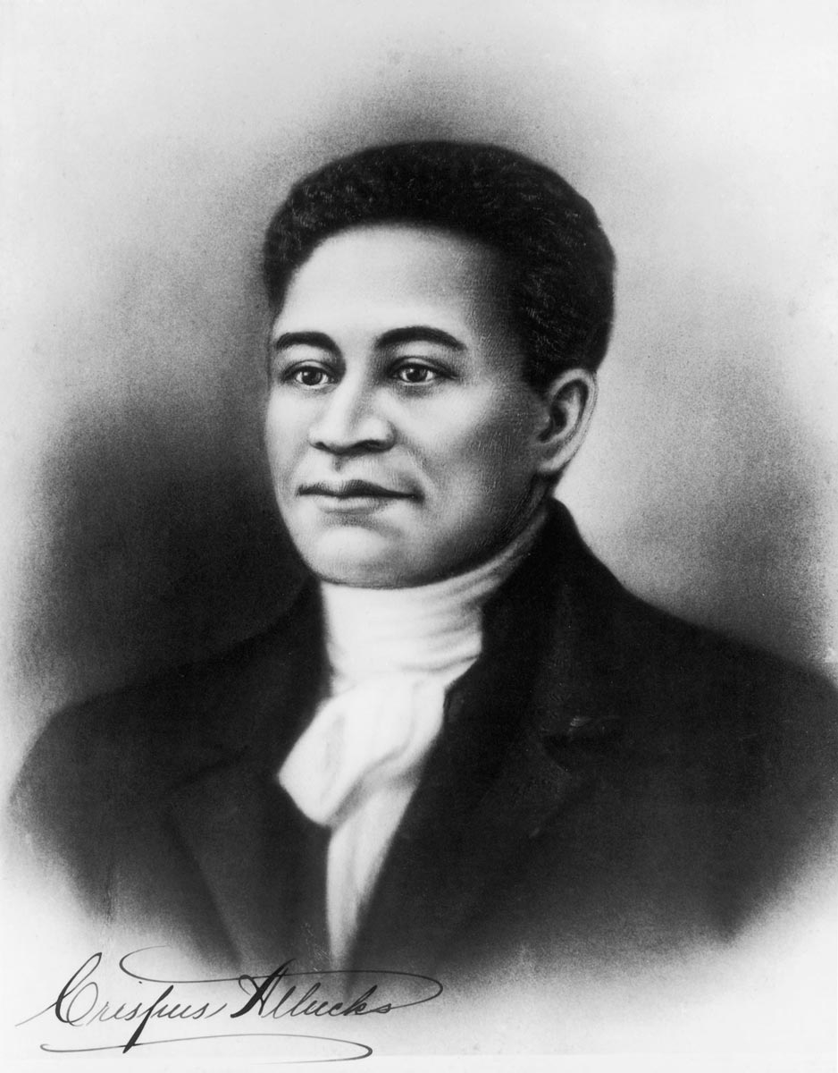 crispus attucks bust portrait