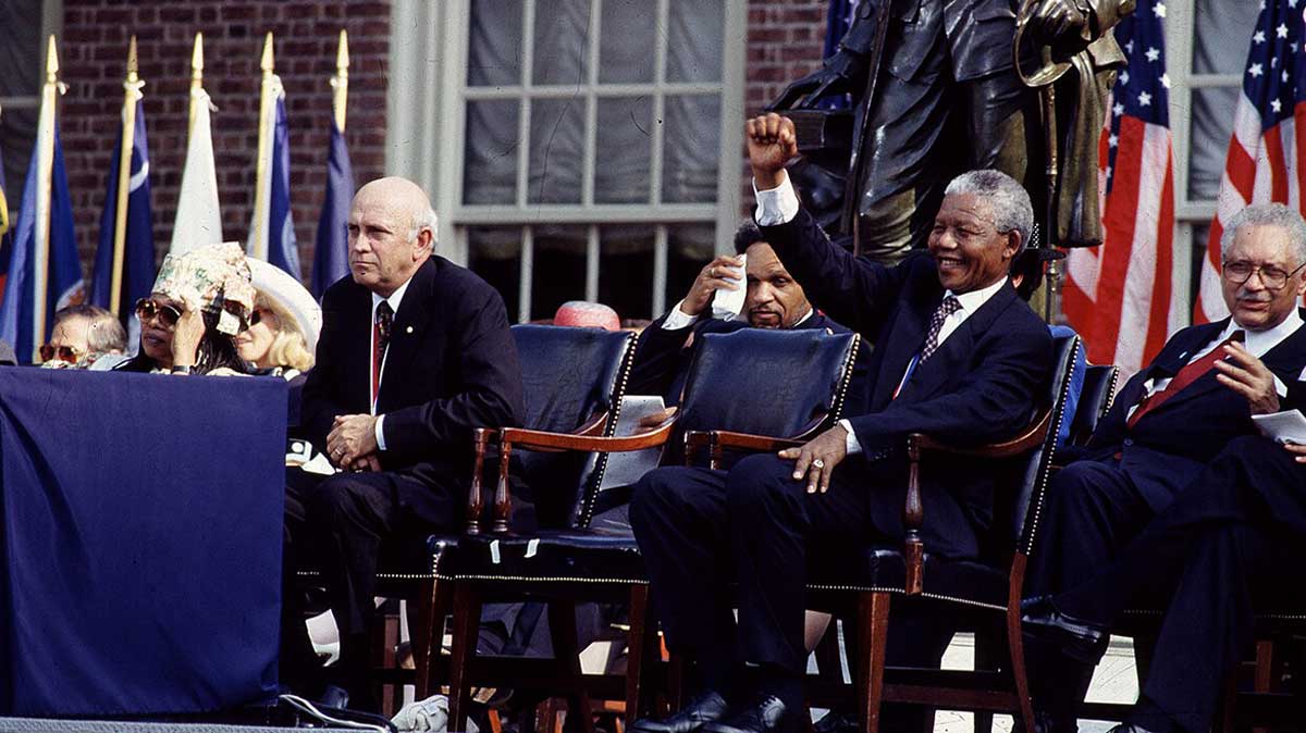 de klerk mandela