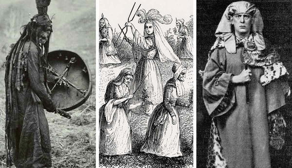 Ritual figures from different cultures