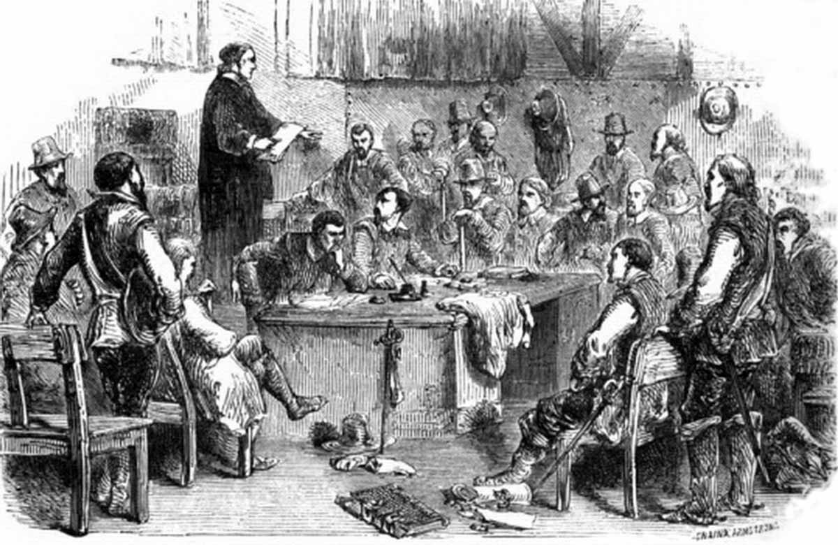 early governmental meeting in va