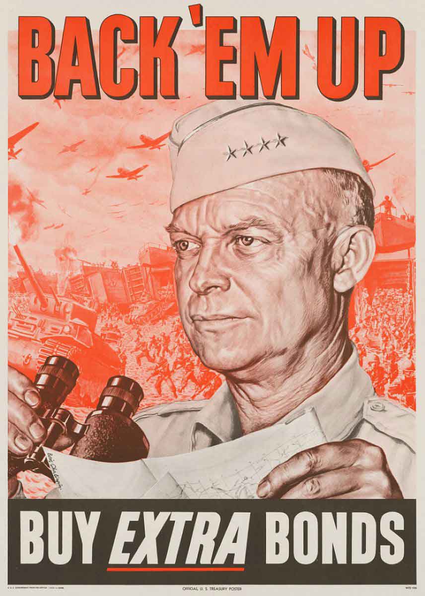 eisenhower war bonds propaganda