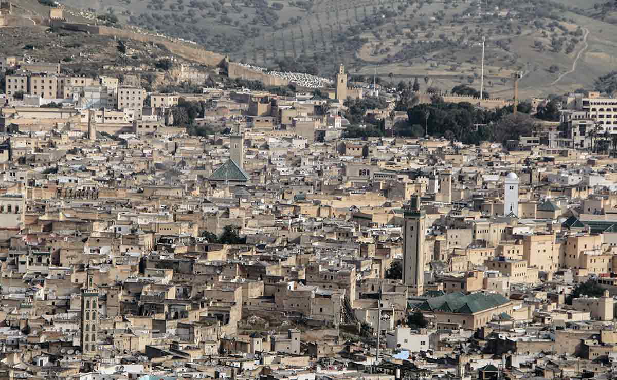 fez rooftops morocco