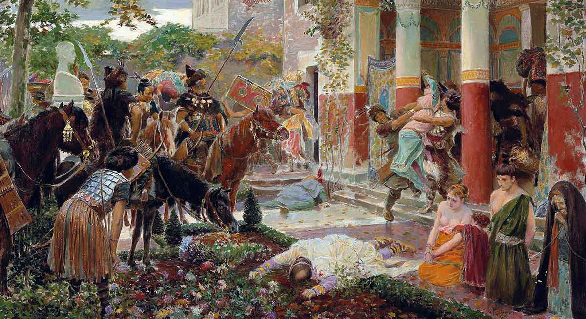 georges rochegrosse attila et les huns