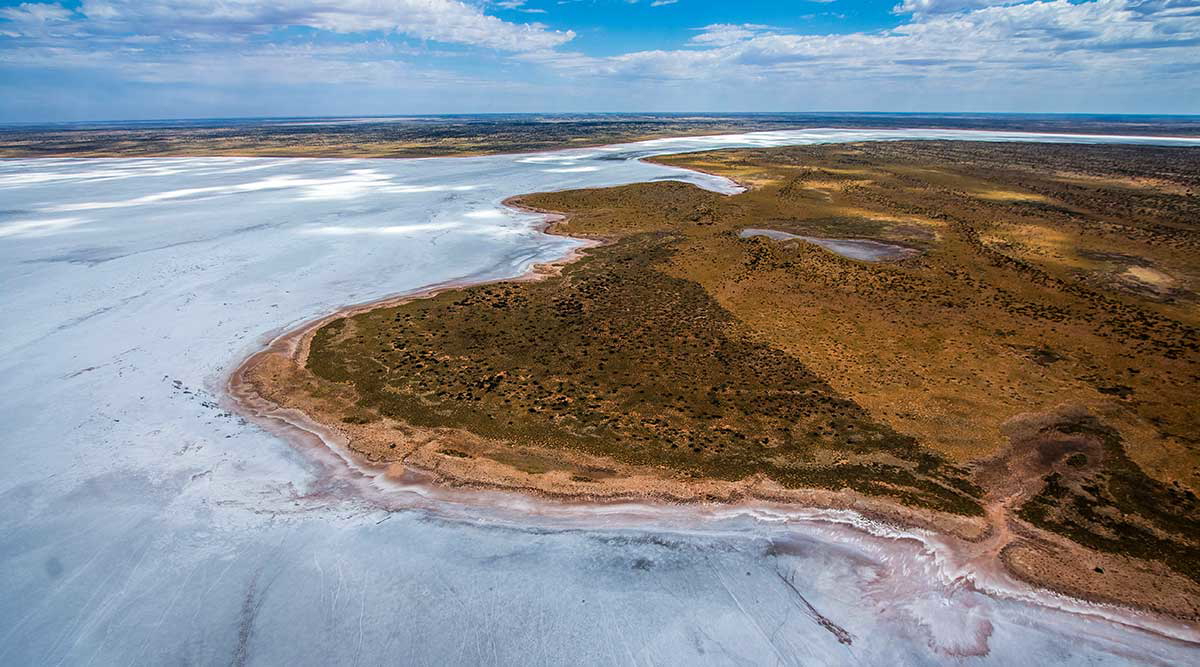 gibson desert aerial