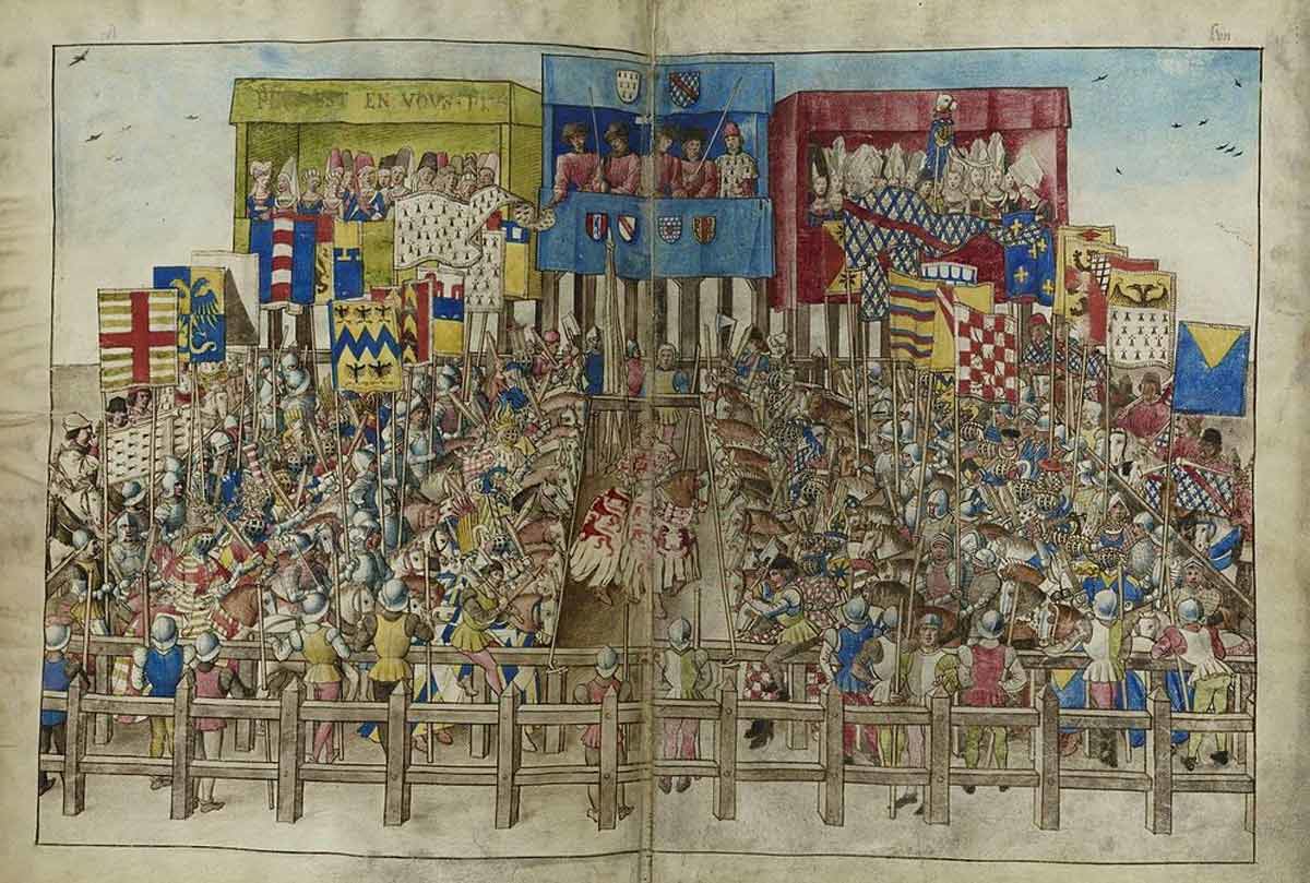 grounds watch medieval tournament