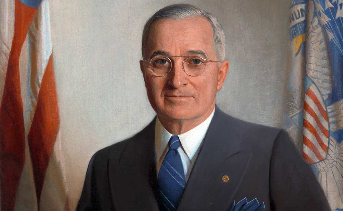 harry truman portrait