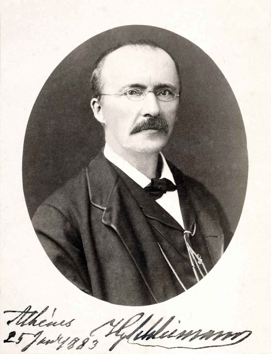 heinrich schliemann image