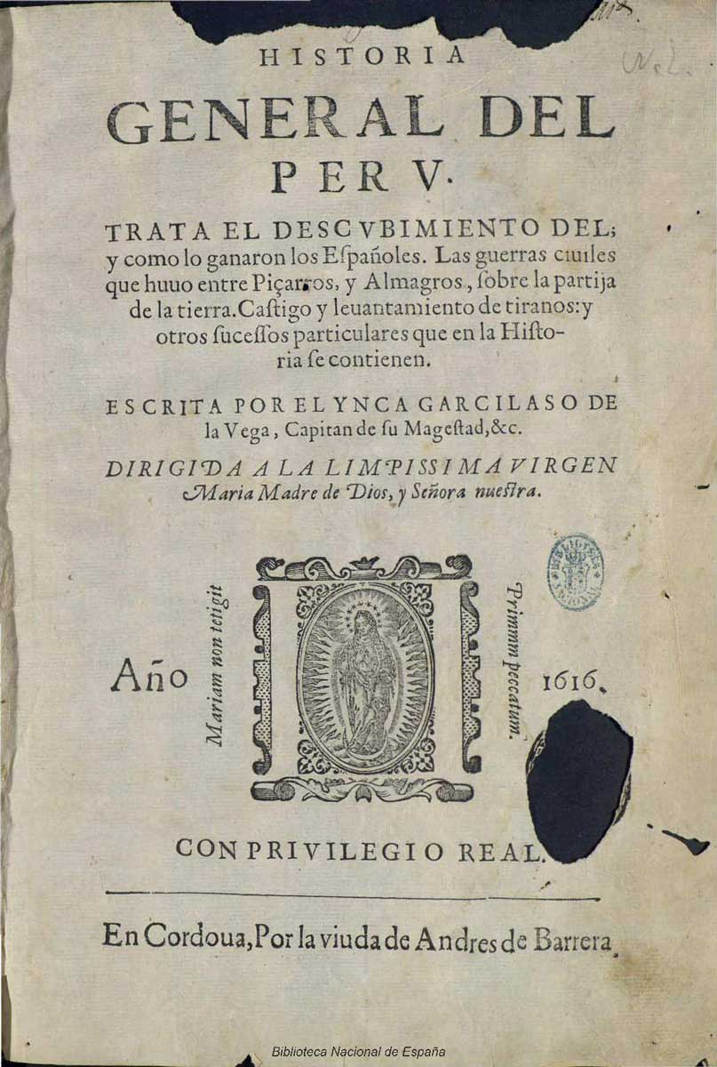 historia general peru inca garcilaso