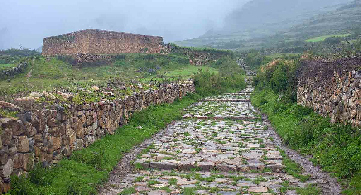 inca empire road paving misty