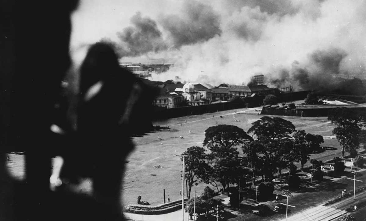 japanese bombing manila 1941