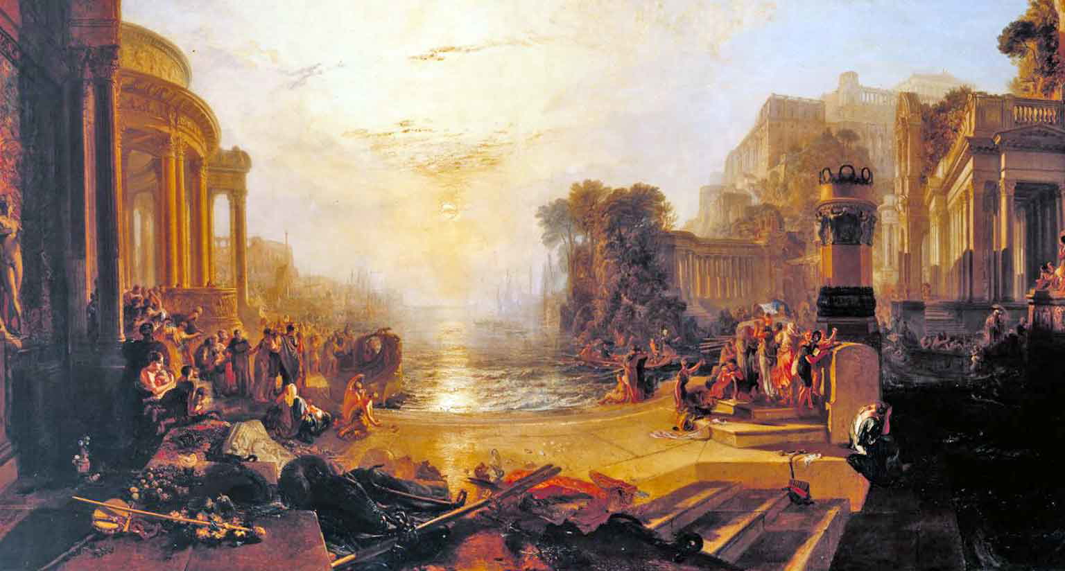 jmw turner decline carthage