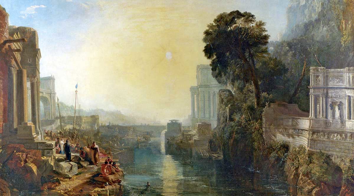 jmw turner dido building carthage
