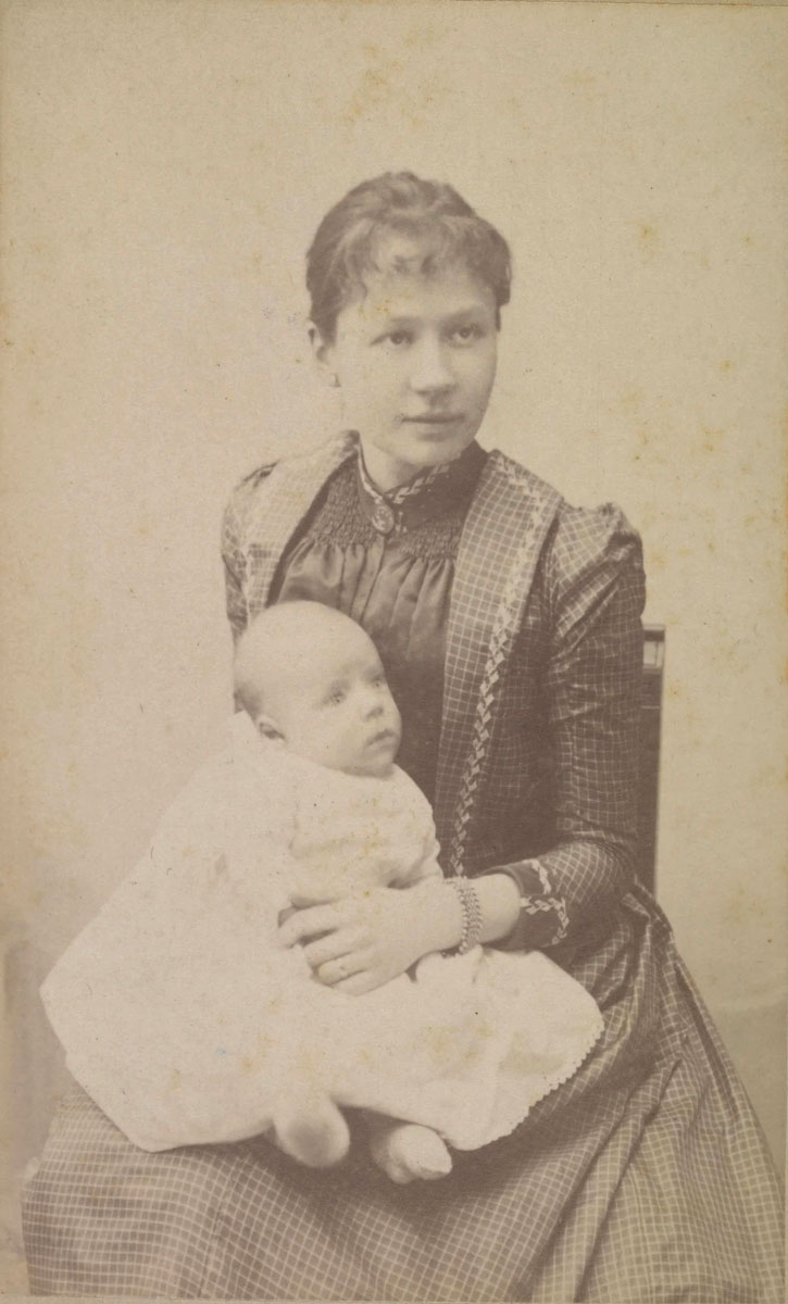 jo bonger with son Vincent