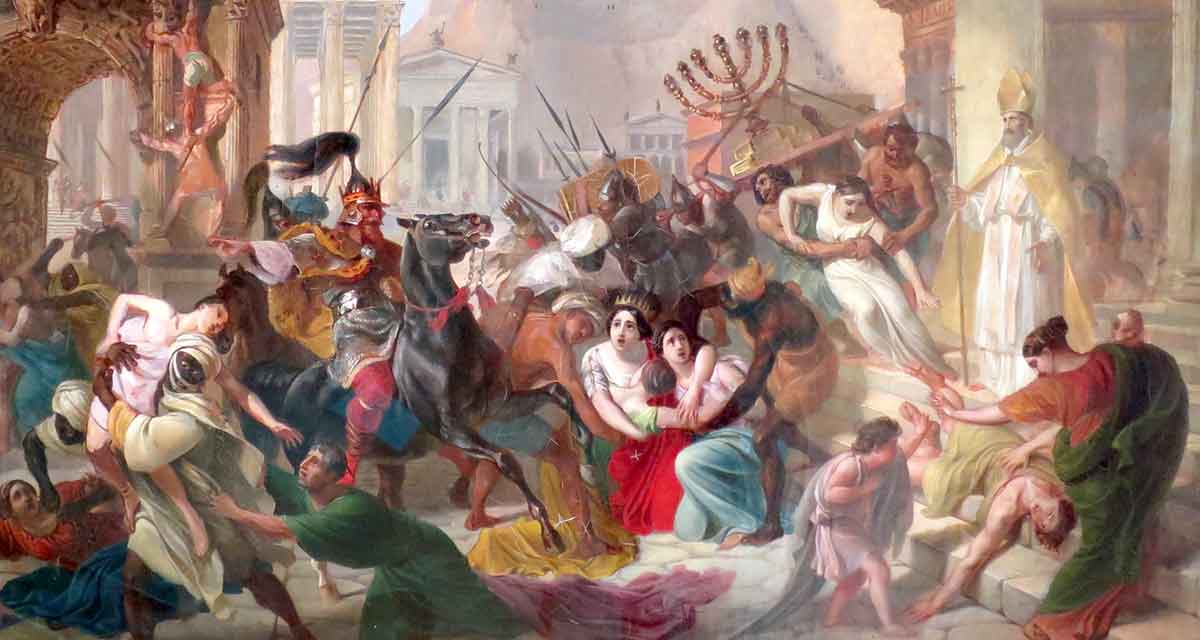 karl bryullov genserics invasion of rome