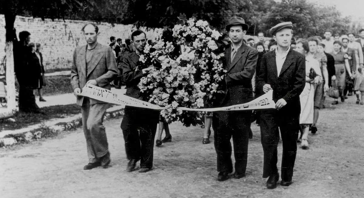 kielce pogrom funeral