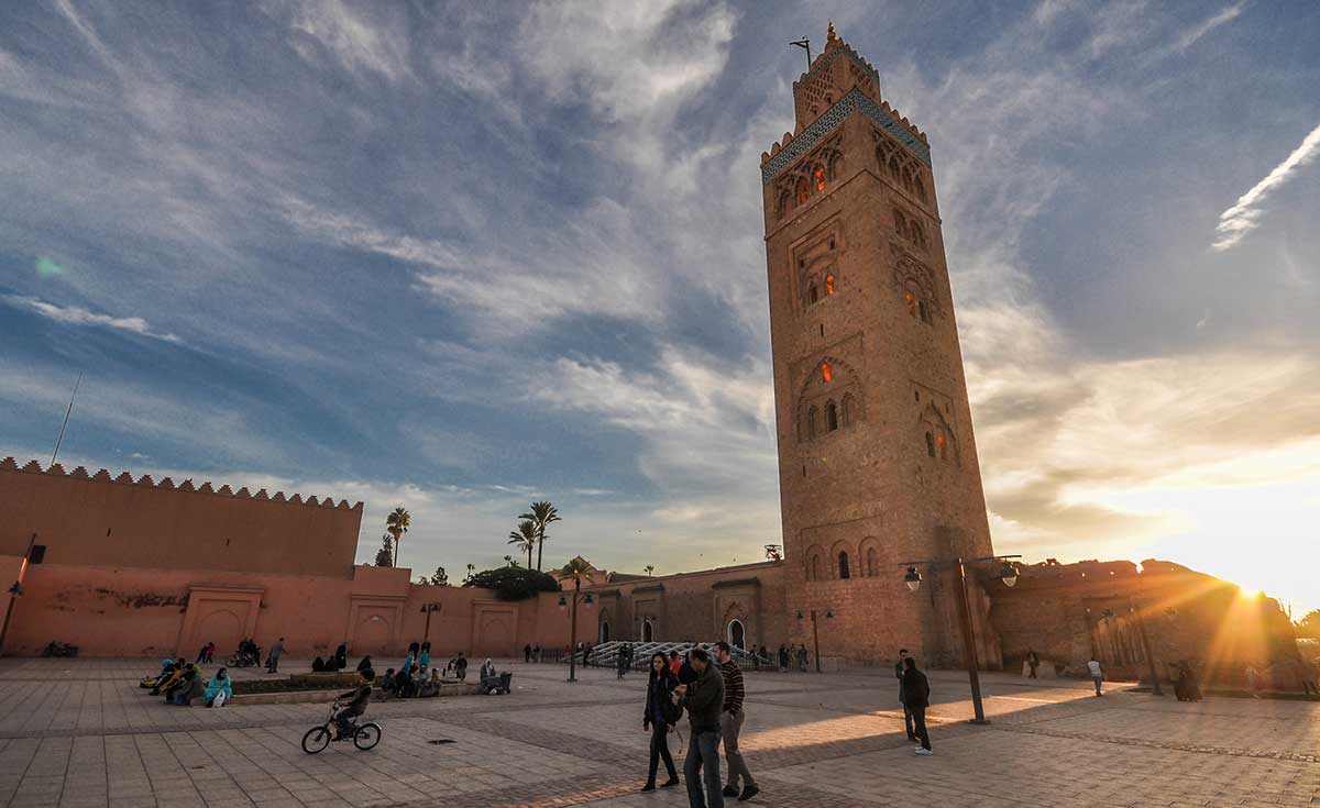 koutoubia mosque marrakech medina