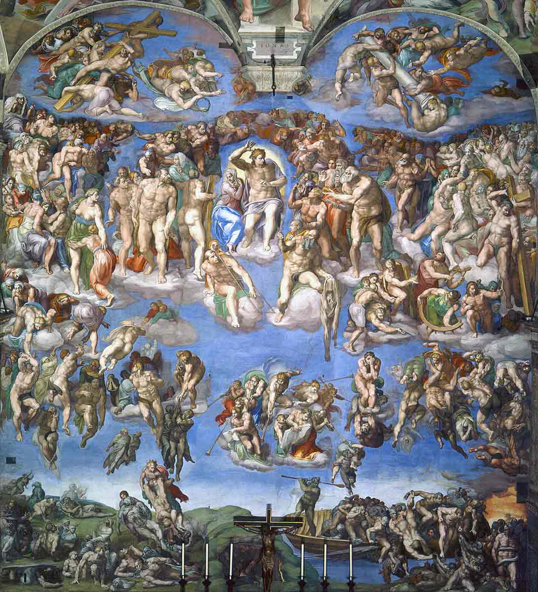 last judgement michelangelo